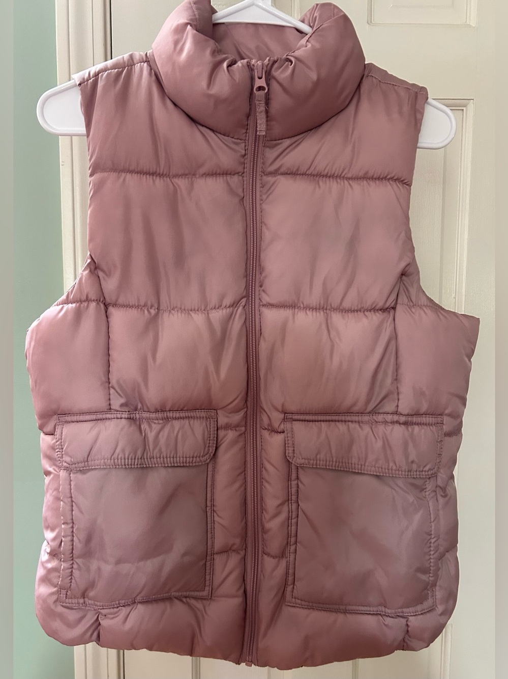 Women’s SO Small Puffer Vest - Dusty Rose
